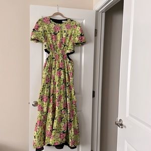 WAYF cutout maxi dress. Size L. Excellent condition.